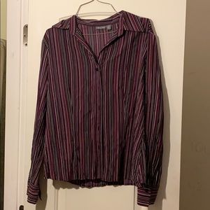 Long sleeve striped shirt